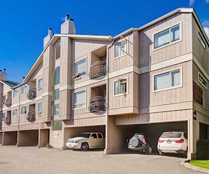 The exterior of a building at Chugach South. 