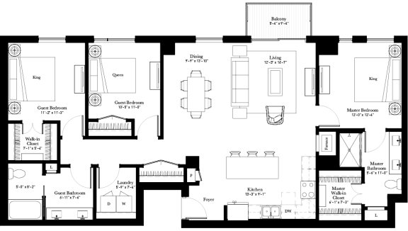 Everlasting apartment floor plan