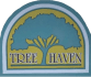 a treehaven logo is shown on a sign