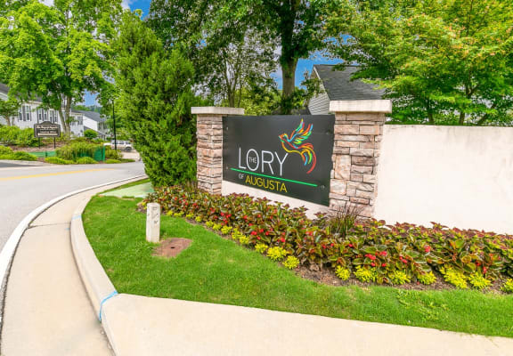 Lory of Augusta Sign at Lory of Augusta Apartments, Augusta, GA, 30909