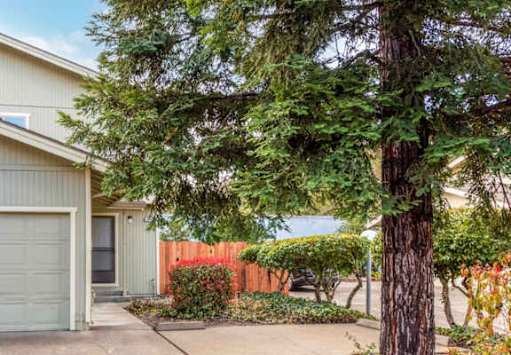 Garages at Meadowrock Duplexes, Santa Rosa, California