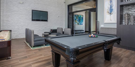 Billiards Table at The Passage Apartments by Picerne, Henderson, NV