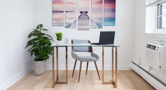 Desk at Chestnut Hill Village, Pennsylvania