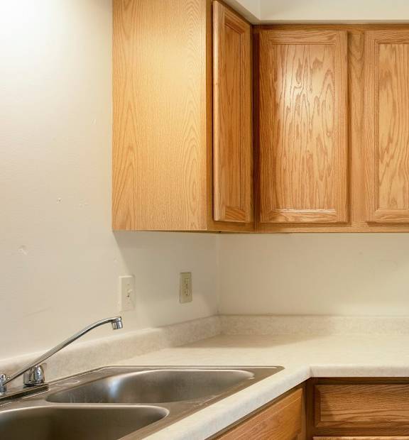 Oak Cabinetry at Northeast Villas, Fridley