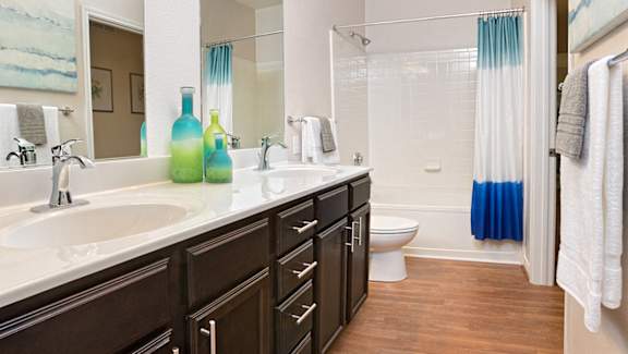 Baths with Double Vanities*