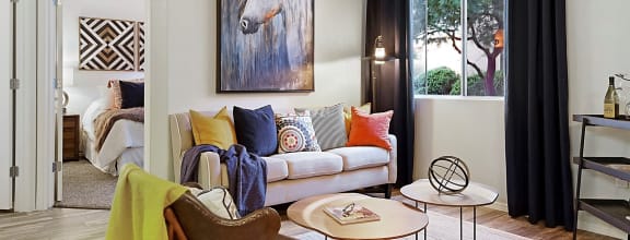 Equestrian Luxury Apartment Homes in Tucson, Arizona Model Living Room