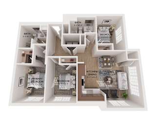 Floor Plan 3 Bedrooms