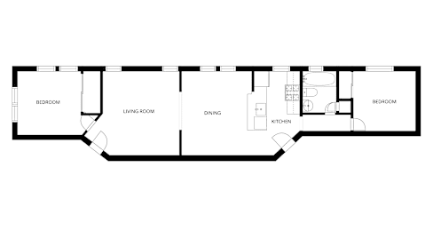 2 bed 1 bath Aat Integrity Cleveland Heights Apartments, Cleveland Heights, OH,44106