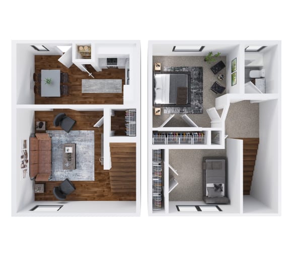 2 Bedroom 1 Bathroom