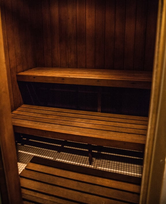 Men and Women's Dry Saunas at Knottingham Apartments, Clinton Township