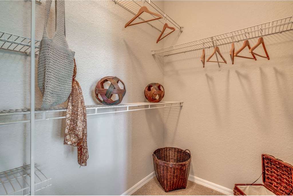 The Sanctuary at Highland Oaks walk-in closet - Tampa, FL