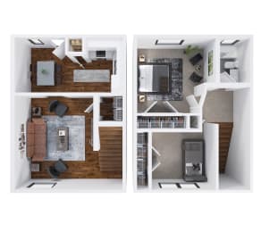 2 Bedroom 1 Bathroom