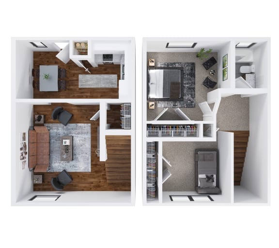 2 Bedroom 1 Bathroom