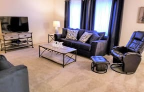 Northpoint Apartments Model Living Room