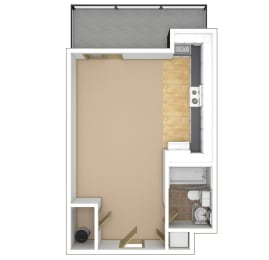 Studio Floor Plan