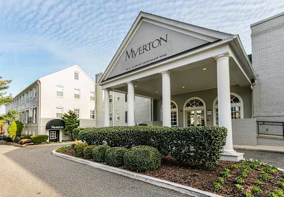 Leasing office entrance at Myerton at Myerton, Arlington, Virginia