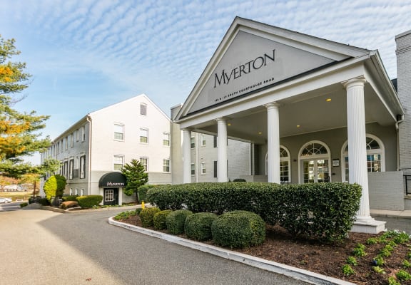Leasing office entrance at Myerton at Myerton, Arlington, Virginia