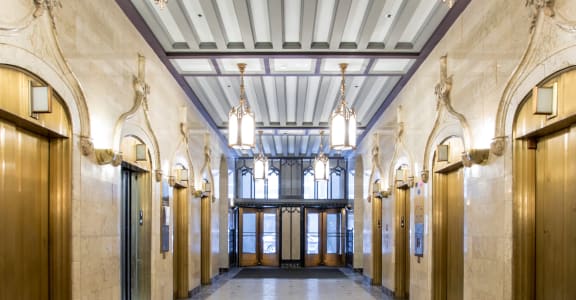 A Equitable Elevator Lobby at The Equitable Building, Des Moines, IA, 50309