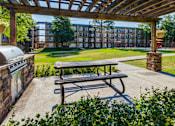Thumbnail 12 of 24 - Picnic Area With Grilling Facility at Monaco Lakes, Denver, CO, 80222