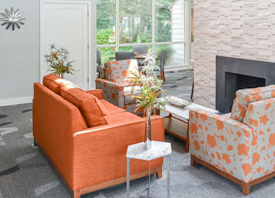 Resident Lounge Weymouth Commons Apartments
