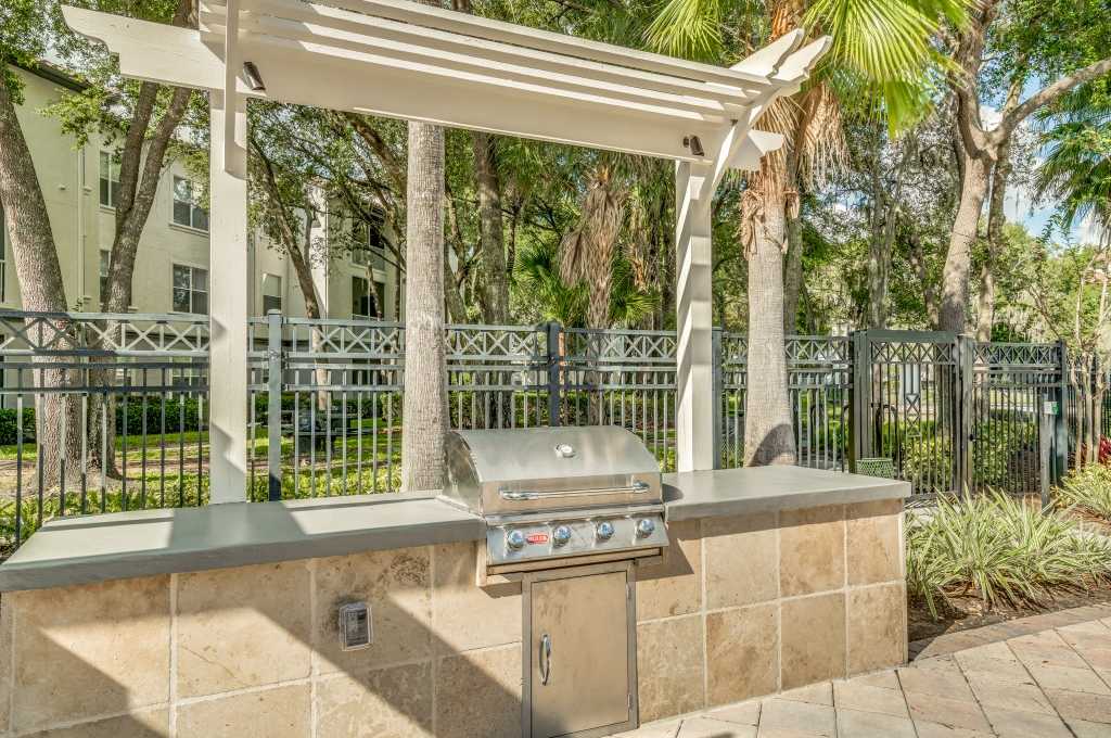 The Sanctuary at Highland Oaks outdoor grilling area - Tampa, FL