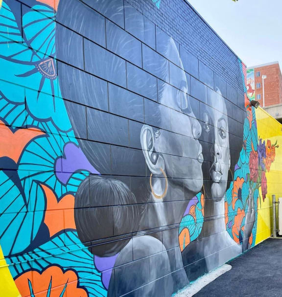 Latoyas mural at The Blairs, Maryland