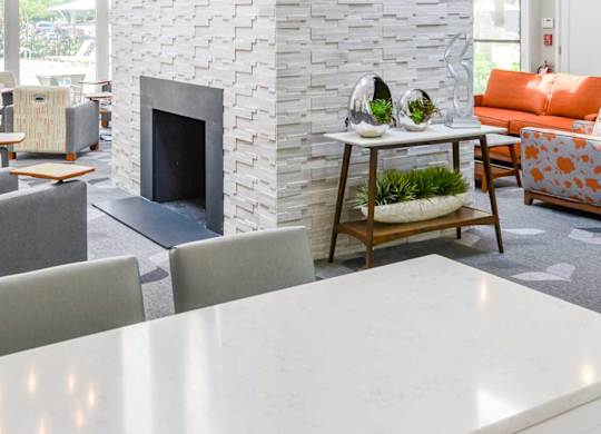 Resident Lounge Weymouth Commons Apartments