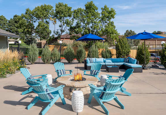Clubhouse Patio and Firepit
