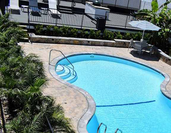 Huge community pool