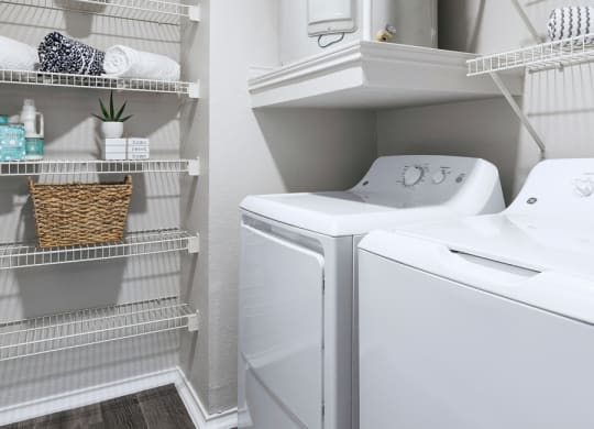 In unit washer and dryer