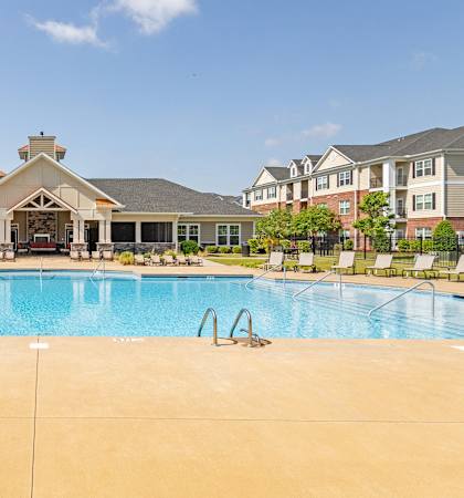 Pool View at The Heritage at Arlington Apartment Homes, Greenville
