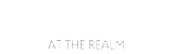 A black background with the words "Cottages at the realm" written in white.