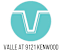 A logo with the text "Valle at 9121 Kenwood" below it.