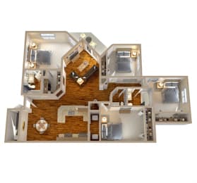 Boot Ranch Floor Plan