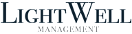 A logo for a company named Light Well Management.
