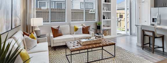 Modern Living Room at Avilla Holloway, McDonough, GA 30253