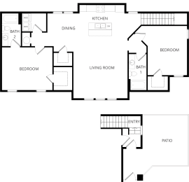  Floor Plan Arrow