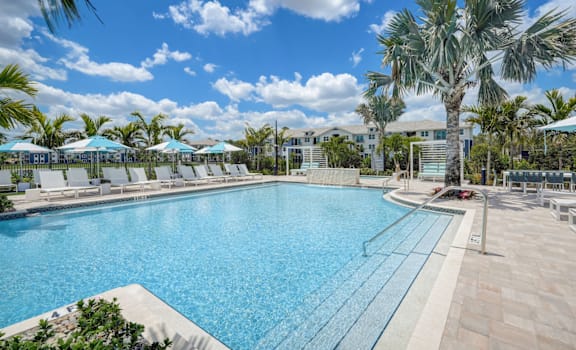 Apartments with Heated Pools at Everly Luxury Apartments in Naples FL