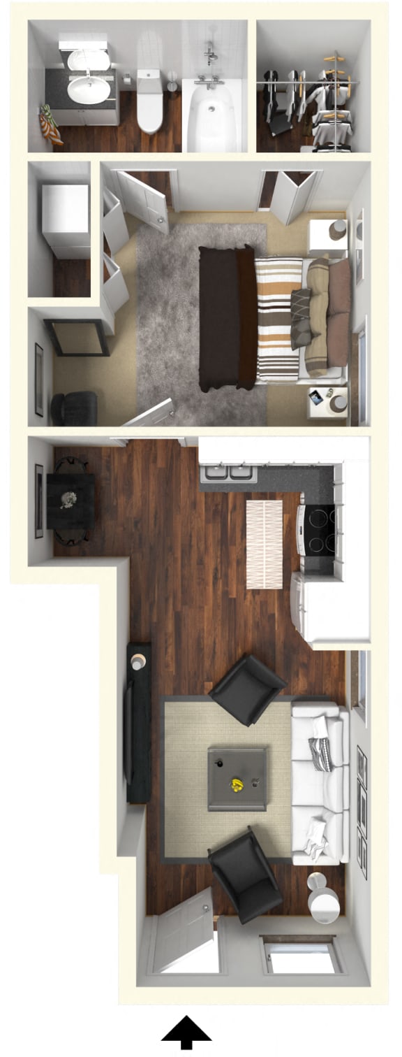 Floor Plan  0 (Studio)