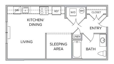 luxury rental studio one two bedroom apartments at city line east in jersey city Hudson county nj new jersey near nyc new York city