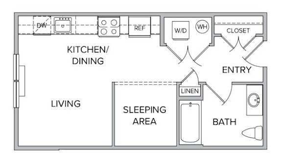 luxury rental studio one two bedroom apartments at city line east in jersey city Hudson county nj new jersey near nyc new York city