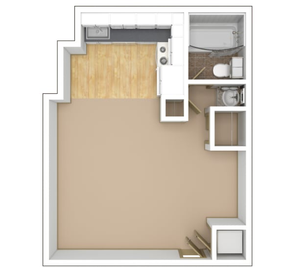 Studio Floor Plan