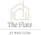 A logo for a company called The Flats at West Glen.