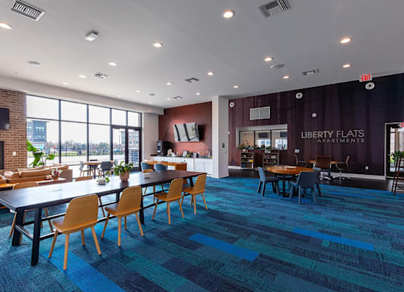 Corporate Conference Room at Liberty Flats Apartments, Liberty Township, OH, 45069