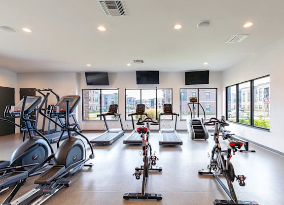 Fitness Center at Liberty Flats Apartments, Liberty Township, 45069
