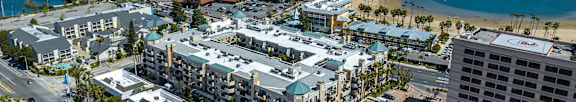 Aerial view of Marina Del Rey