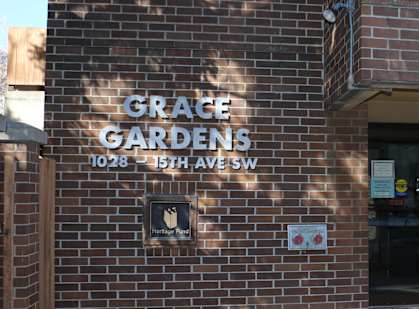 The building is called Grace Gardens and is located at 1028 15th Ave SW.