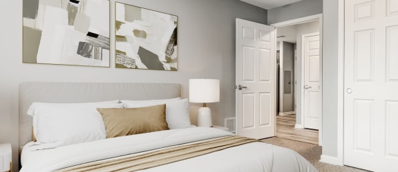 Bedroom at Niagara Square, New York, 14201