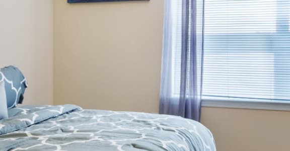 bedroom with window