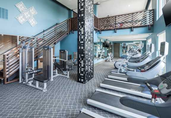 Centric One90 Apartments Fitness Center